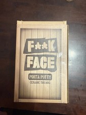 Regulation Podcast F**KFACE Porta Potty Ceramic Tiki Mug picture