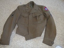 Army North (5th Army) Class A 5 sergeant   uniform ike jacket  ww11 CCC CCN  picture
