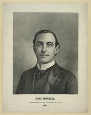 John Mitchell Cincinnati Ohio 1902 United Mine Workers President Portrait picture