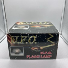 Fiber Optic U.F.O. FLASH LAMP + Orig Box Vintage Retro Excellent Condition WORKS picture