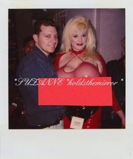 VINTAGE 1990 SX 70 POLAROID EXCITABLE FAN BOY WITH CHESSY CHESSIE MOORE picture