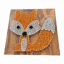 Vintage Fox String Art Wall Decor picture