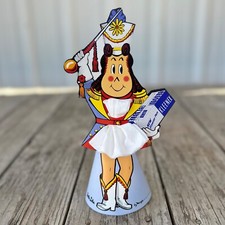 Vintage Original 1956 Kleenex LITTLE LULU Litho Counter Display Sign Unused NOS picture