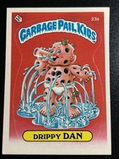 1985 Topps Garbage Pail Kids GPK First Original Series 1 OS1 23a Drippy Dan picture