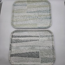 2 Rare VTG BOLTABEST “Terrain” #455 & #464 George Nelson, Serving Trays picture