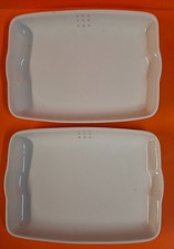 Two Vintage Royal Doulton Nine Dot British Airways 9 Dot serving dishes picture