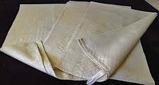 2 Antique Belgian Heavy Textured Linen Hand Towels NWOT B245 picture