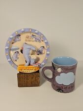 Disney's Winnie The Pooh: Eeyore Collectible Dishware + Mug Lot Of 2, Ships Fast picture