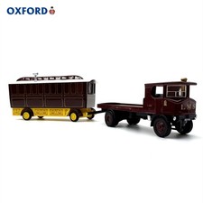 OXFORD 1/76 Sentinel LMS Flatbed & Wagon Combo Diecast Model picture