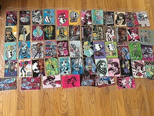 HUGE Monster High Mattel 2011 trading cards by Panini lot of 162 cards picture