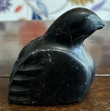 Inuit Eskimo Soapstone Carving of a Bird picture