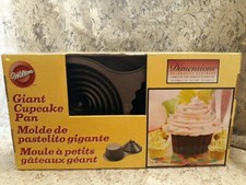 Wilton 2012 Dimensions Giant Cupcake Mold Cake Pan Birthday Anniversary picture