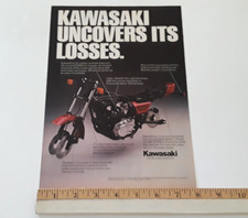 1981 KAWASAKI KZ1000 - ORIGINAL 1981 AD picture