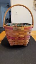 Longaberger Jingle Bell Basket Christmas Collection 1994 Edition (signed) picture