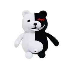 Danganronpa Super Danganronpa 2 Monokuma Plush Toy – Soft Black & White Bear picture