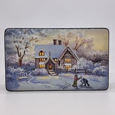 Ukrainian lacquer box “Christmas time” Hand made in Ukraine exclusively picture