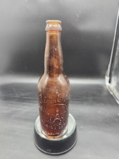 Antique Crown Top Beer Bottle Elgin Eagle Illinois picture