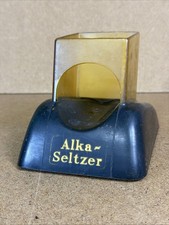 Vintage ALKA-SELTZER Old Pharmacy Drug Store Countertop Display Antacid Pharm 4” picture
