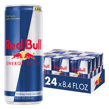 Red Bull Energy Drink with 80mg Caffeine plus Taurine 8.4 Fl Oz Cans( 24 Pack) picture