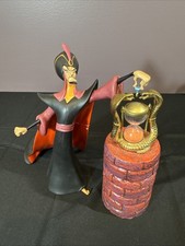 WDCC Disney Jafar Oh Mighty Evil One Figurine Aladdin Cape Damaged No COA picture