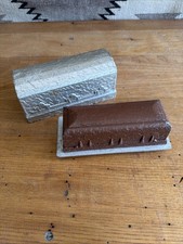 Antique Vtg Crawford Burial Vault Salesman Sample Casket Miniature Funeral Home picture