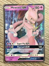 Pokémon TCG Mewtwo GX 31/68 Hidden Fates Ultra Rare Holo English NM picture