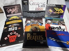 Vintage Zippo Lighter Counter Display Colt Ford Chevy Camel Beatles 3 Stooges picture