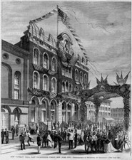 Tammany Hall New York City Tammany Society 1868 History picture