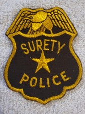 Vintage “Surety Police” picture