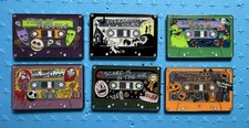 Loungefly Disney Nightmare Before Christmas Cassette Pin - Complete Set of 6 picture