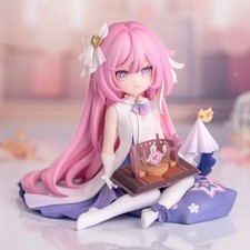 Honkai Impact 3 Elysia Bronya Anime Action Figure Cute Desktop Model Gift 2026 picture