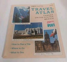 1988 Exxon Travel Club Travel Atlas picture