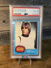1977 Topps Star Wars Luke Skywalker #1 PSA 6 Vintage Holy Grail ctr’d Beautiful picture
