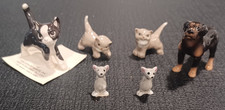 VINTAGE HAGEN-RENAKER CERAMIC ANIMAL FIGURINES LOT OF 6 picture