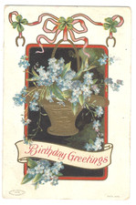 Postcard Divided 1906 Design Copyright by MW Taggart NY - Embossed Ser. 209 picture