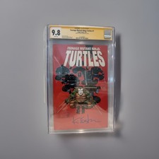 TMNT #7 CGC 9.8 Signed by Kevin Eastman 1997 Image Comics Vol 3 White Pages picture