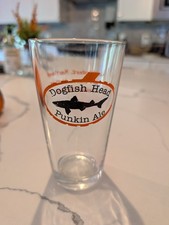 Ultra Rare Dogfish Head Pint Glass - Halloween Punkin Ale  picture