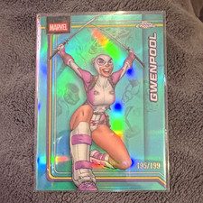 Topps 2023 Topps Chrome Marvel Gwenpool #121 Serial Numbered /199 picture