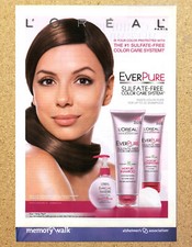 L'Oreal Ever Pure Eva Longoria Skin Care - Magazine Print Ads Ephemera Art 2010 picture