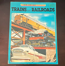 Vintage How and Why Wonder Book of Railroads and Trains, 1981 Edition picture