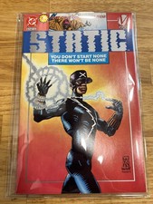 Static #1 Platinum Collector's Edition DC Comic Book 1993 picture