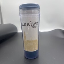 2004 Munchen Starbucks Coffee Tumbler 12 Oz Dishwasher Safe picture