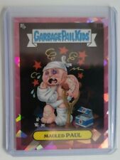 2020 GARBAGE PAIL KIDS SAPPHIRE PINK REFRACTOR 15B - MAULED PAUL   picture