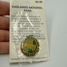 Buffalo Gap National Grassland South Dakota Lapel Pin Prairie Dog Badlands picture