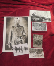 WWII Finnish Army Photo Lot x6 : Mannerheim 1939 Photo & 1941 Karelian Offensive picture