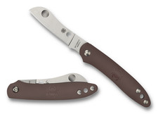 Spyderco Knives Roadie Slipjoint Lightweight Brown FRN N690Co Stainless C189PBN picture