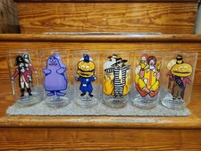 Vintage McDonald's 1997 Collector Series Glasses. Complete Set of 6. picture