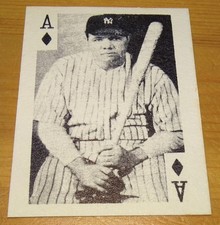1969 Globe Imports Playing Cards - Babe Ruth picture