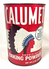 Vintage Calumet Baking Powder Can 5lbs. picture