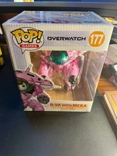 Funko Pop Games Overwatch #177 D.Va with Meka 6 inch Vinyl Figure New in Box picture